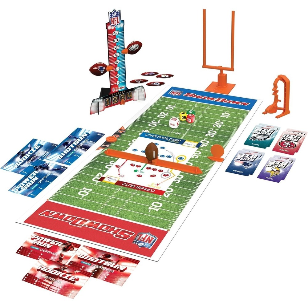 NFL Showdown Board Game Pass Run Blitz You Call The Plays Includes All 32 Teams - Picture 8 of 8